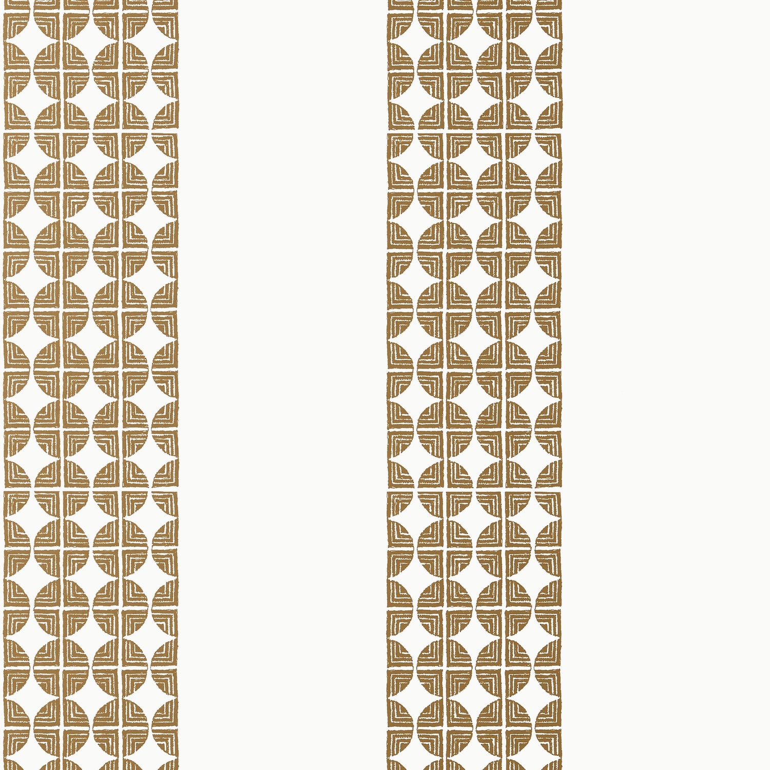 Fairmont Stripe fabric in metallic bronze color - pattern number AT23127 - by Anna French in the Willow Tree collection