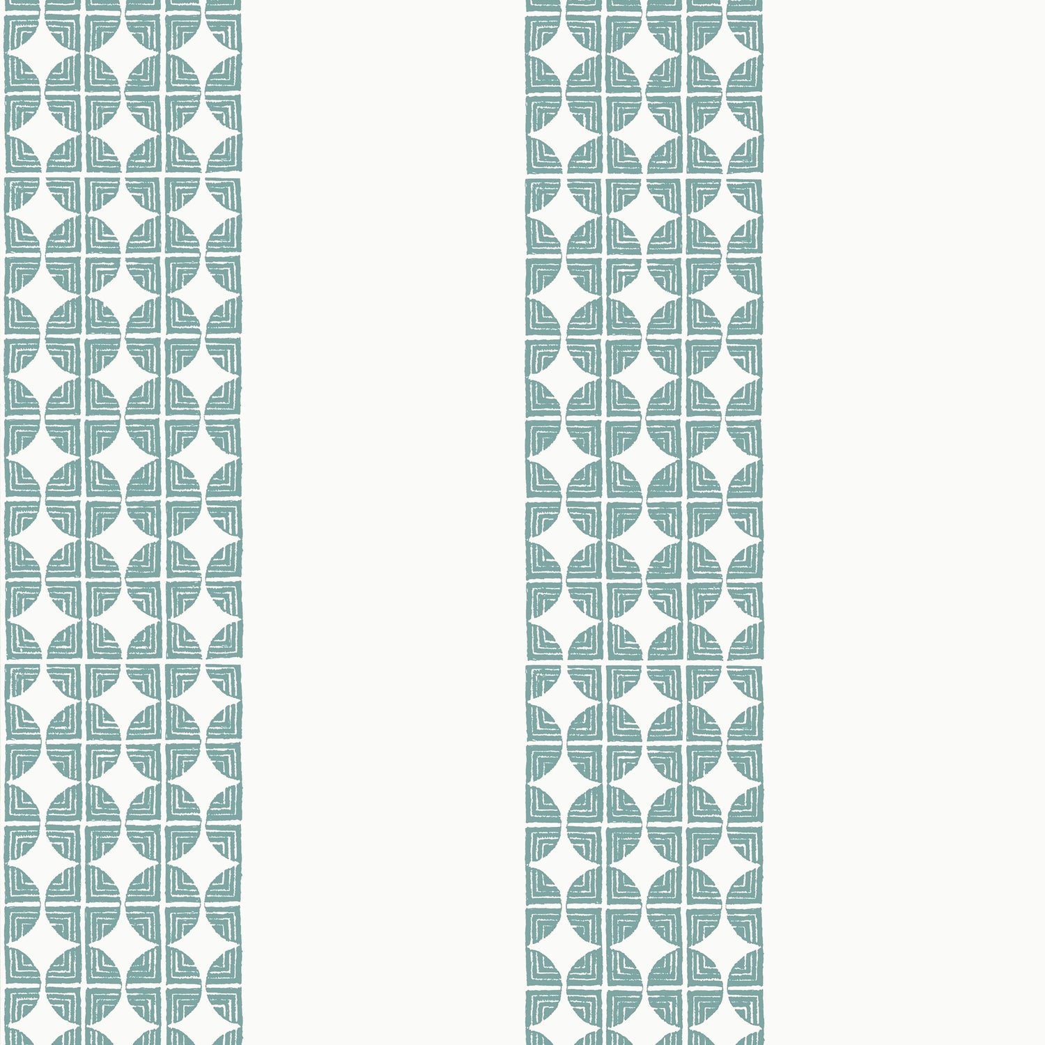 Fairmont Stripe fabric in teal color - pattern number AT23129 - by Anna French in the Willow Tree collection