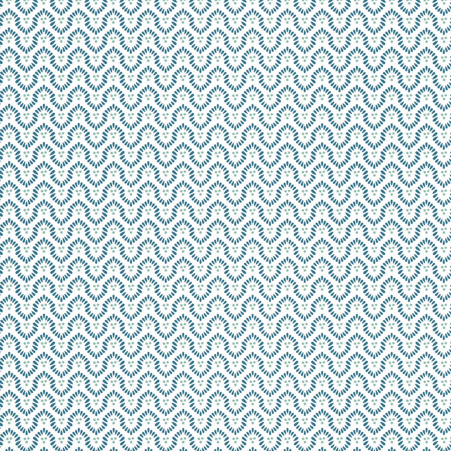 Wynford wallpaper in navy on white color - pattern number AT23146 - by Anna French in the Willow Tree collection