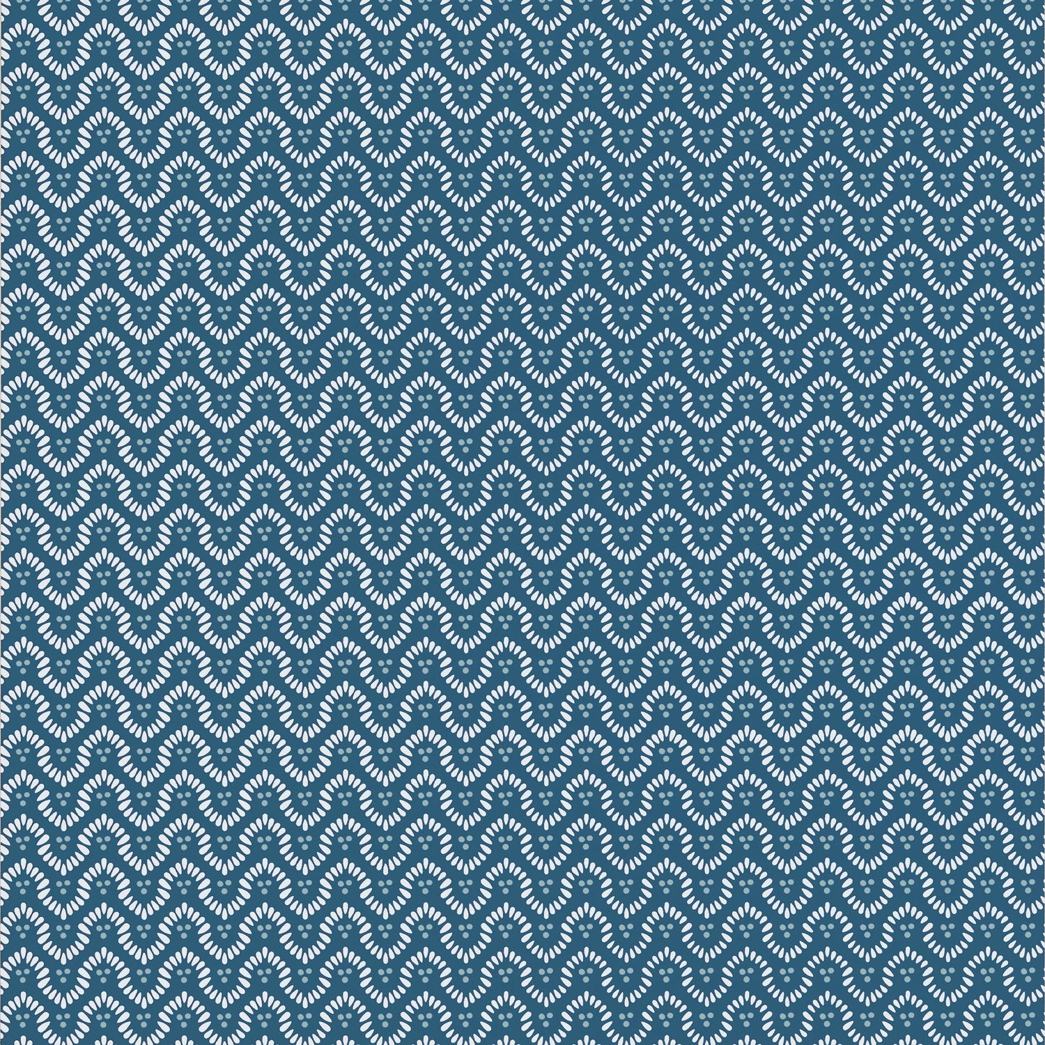 Wynford wallpaper in navy color - pattern number AT23149 - by Anna French in the Willow Tree collection
