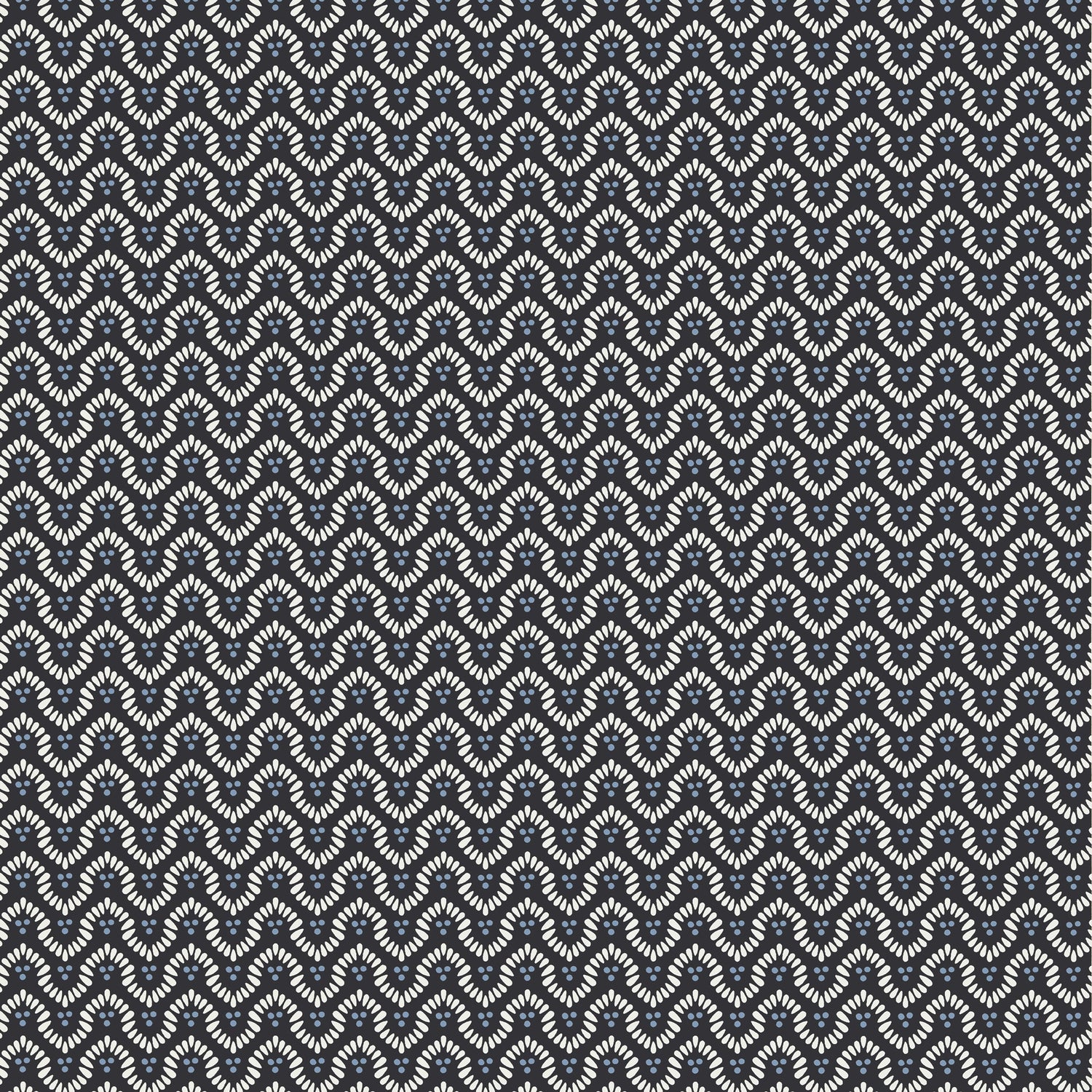 Wynford wallpaper in black color - pattern number AT23150 - by Anna French in the Willow Tree collection