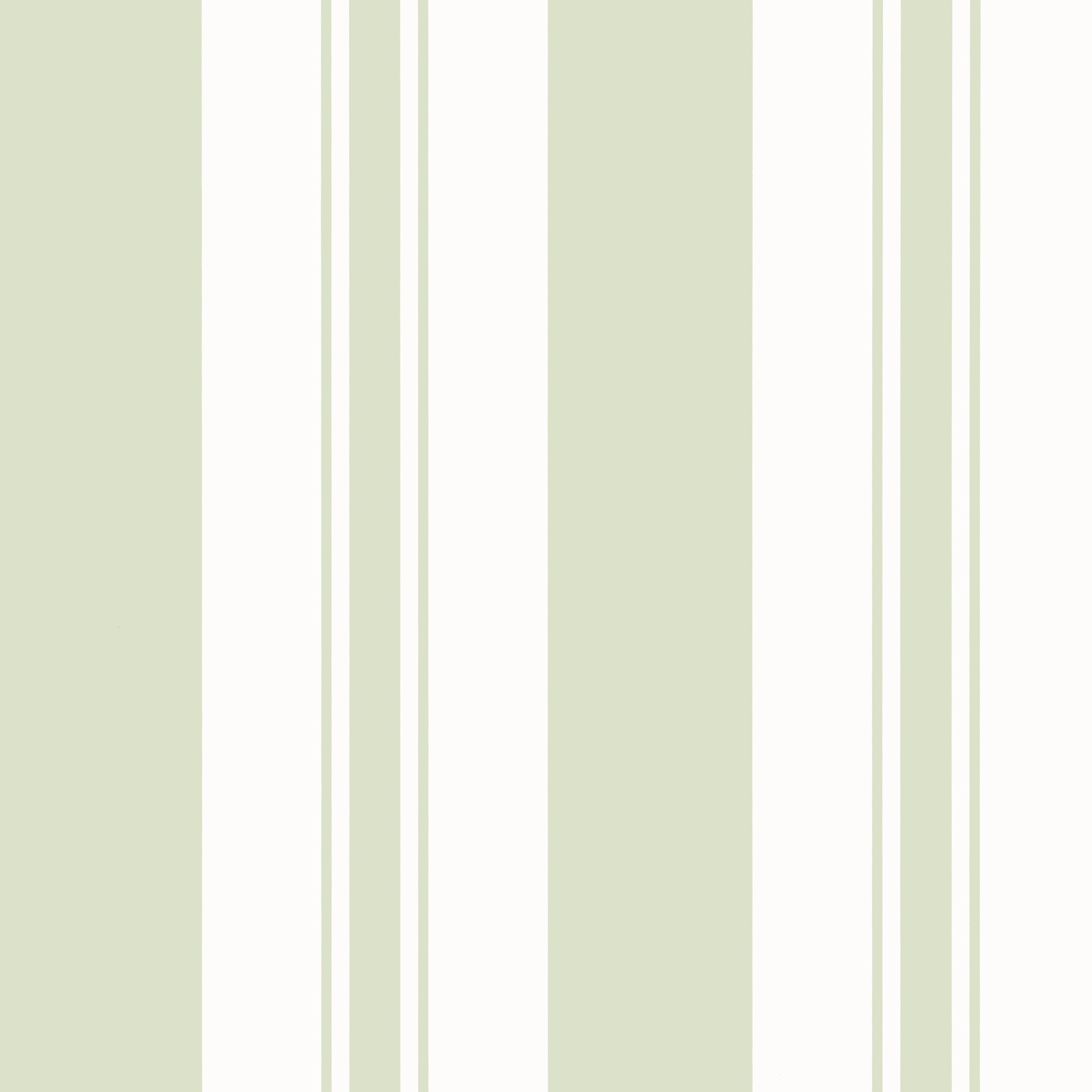 Keswick Stripe wallpaper in green color - pattern number AT23169 - by Anna French in the Willow Tree collection