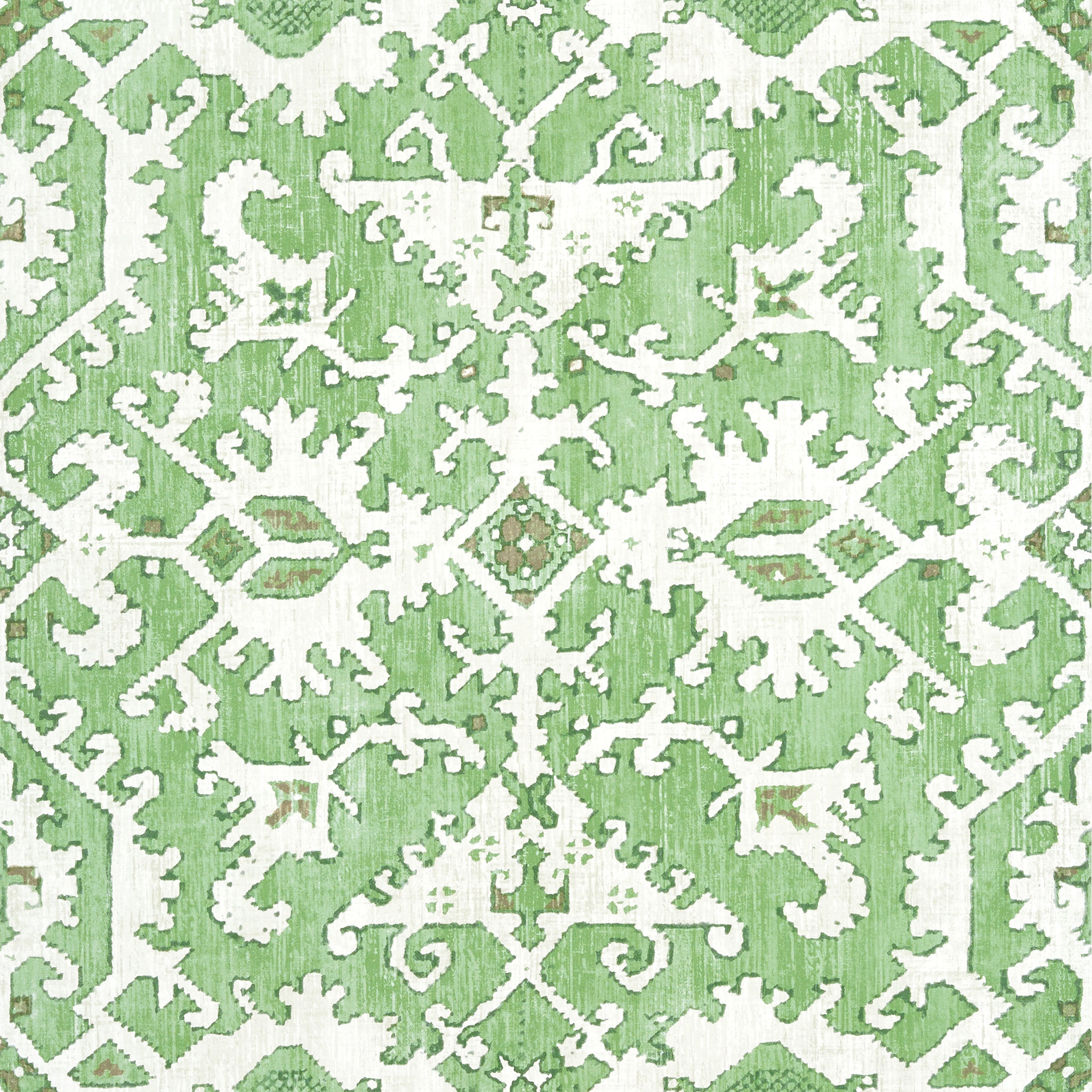 Pontorma fabric in kelly color - pattern number AT24557 - by Anna French in the Devon collection