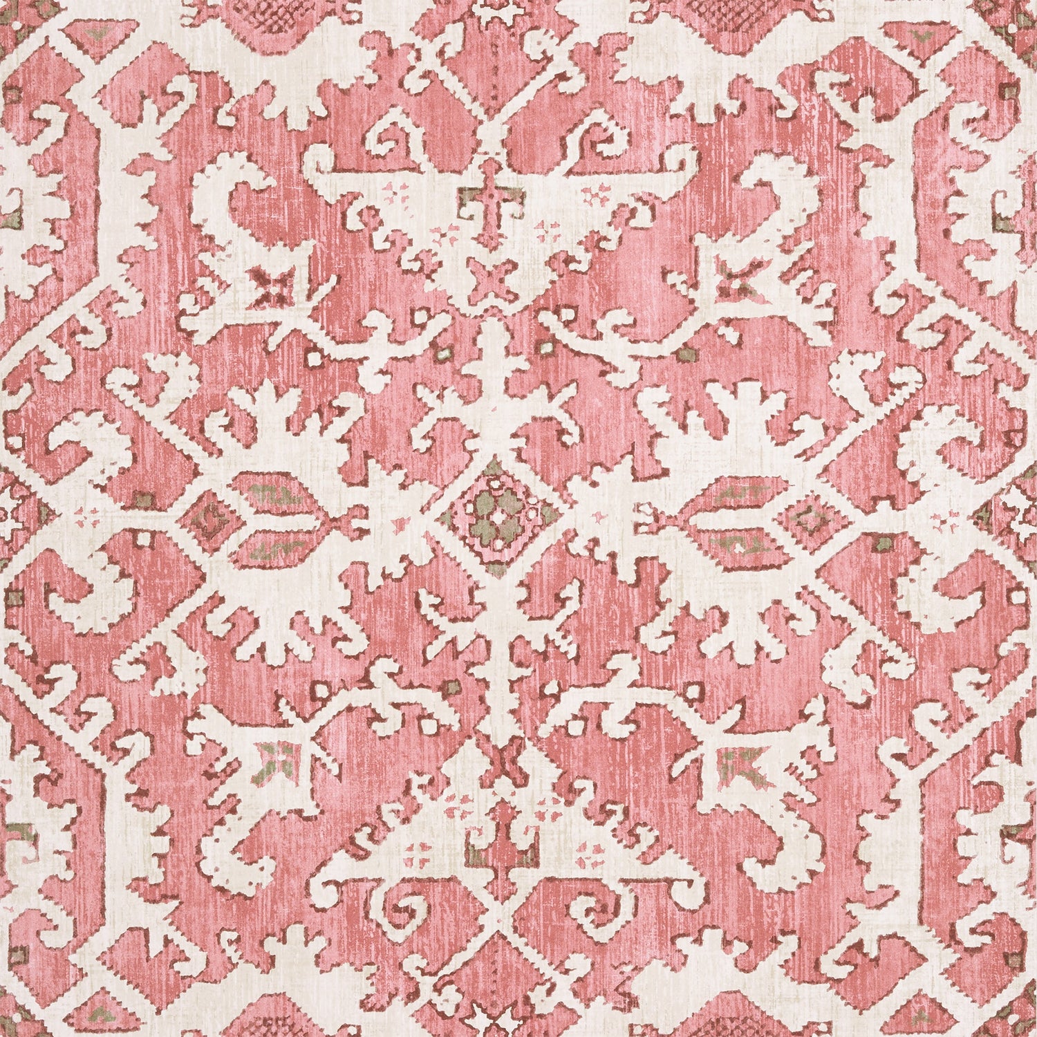 Pontorma fabric in rose color - pattern number AT24559 - by Anna French in the Devon collection