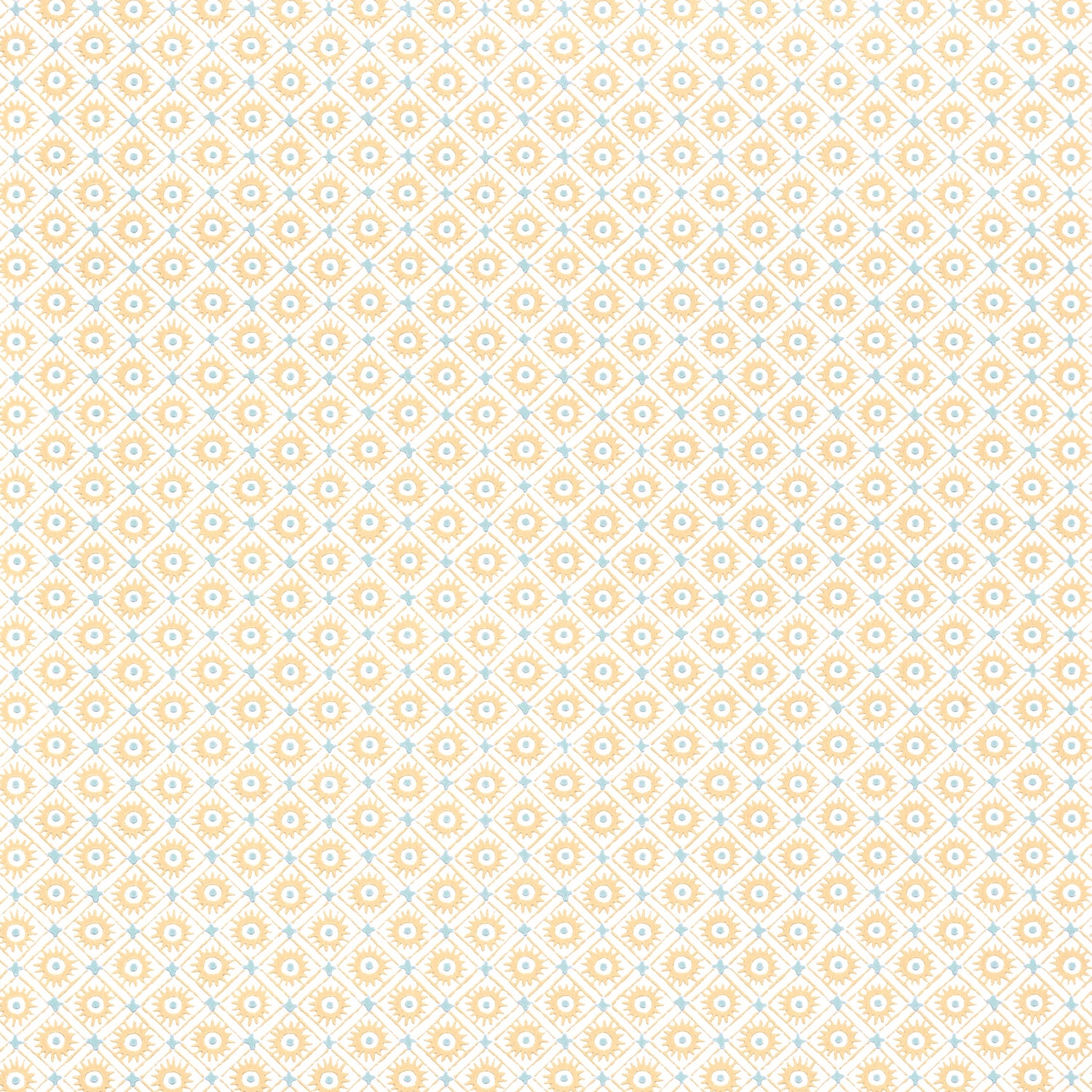 Mini Sun wallpaper in soft gold color - pattern number AT24566 - by Anna French in the Devon collection