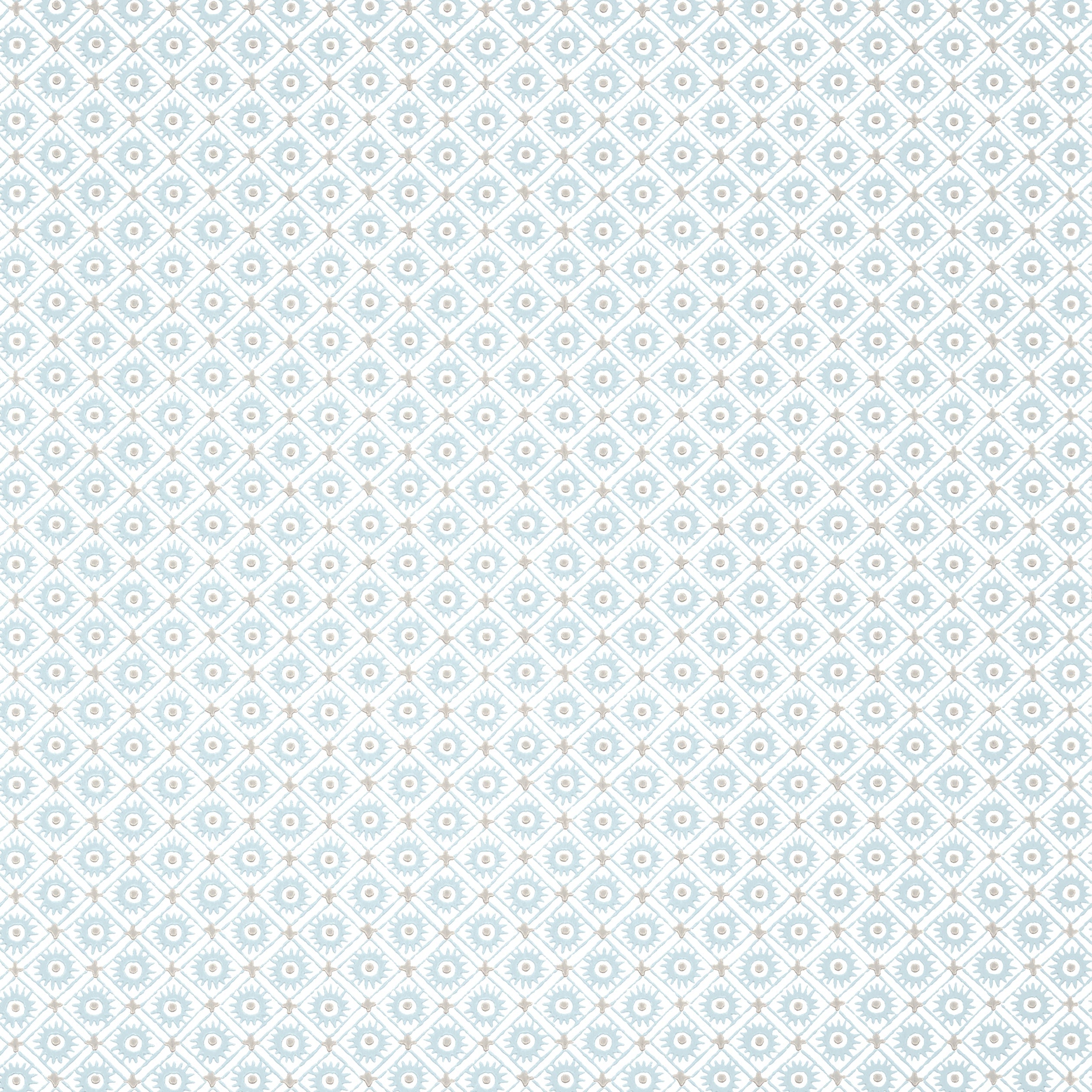 Mini Sun wallpaper in robins egg color - pattern number AT24567 - by Anna French in the Devon collection