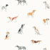 Buddy wallpaper in multi color - pattern number AT24600 - by Anna French in the Devon collection