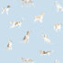 Buddy wallpaper in blue color - pattern number AT24602 - by Anna French in the Devon collection