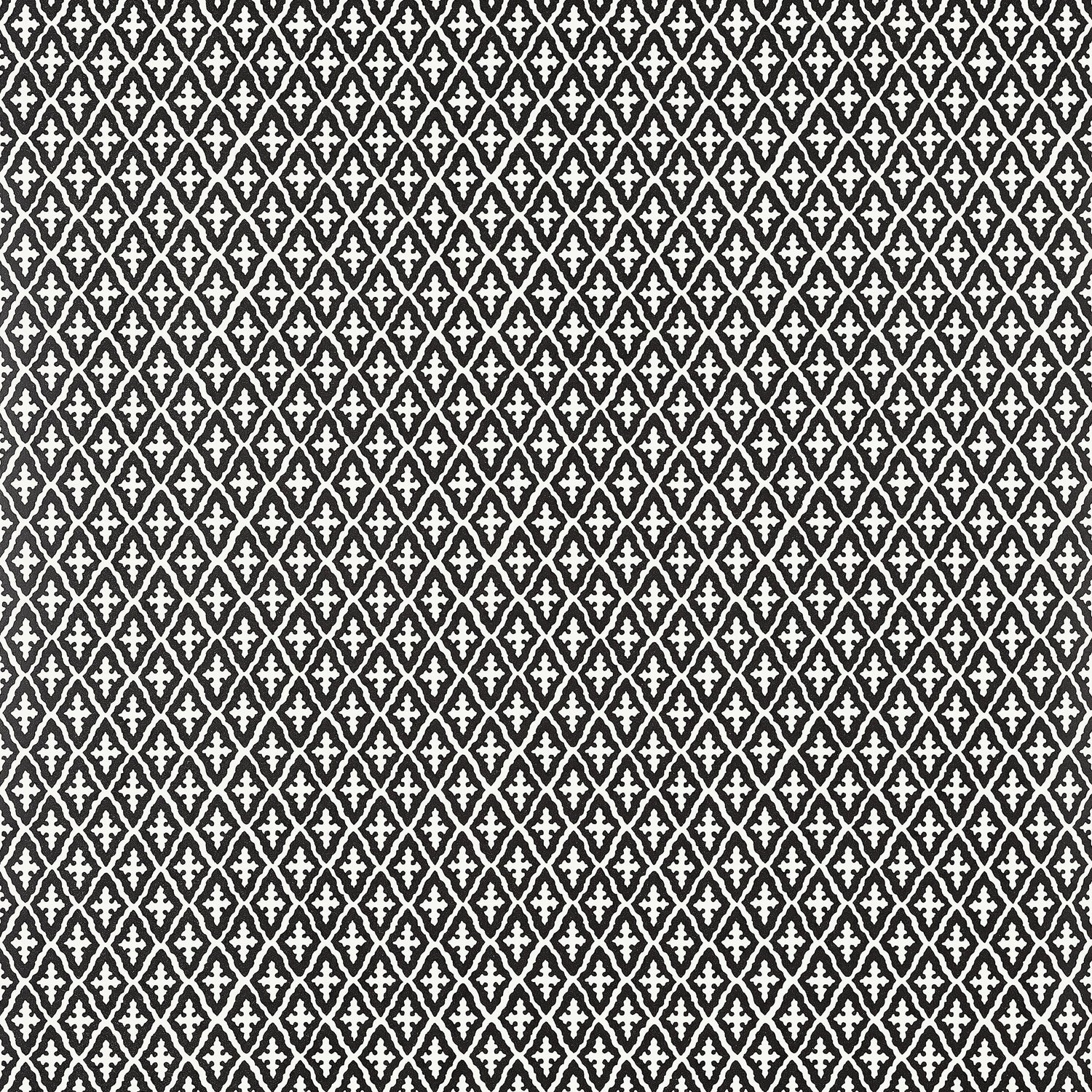 Lindsey fabric in black color - pattern number AT57817 - by Anna French in the Bristol collection