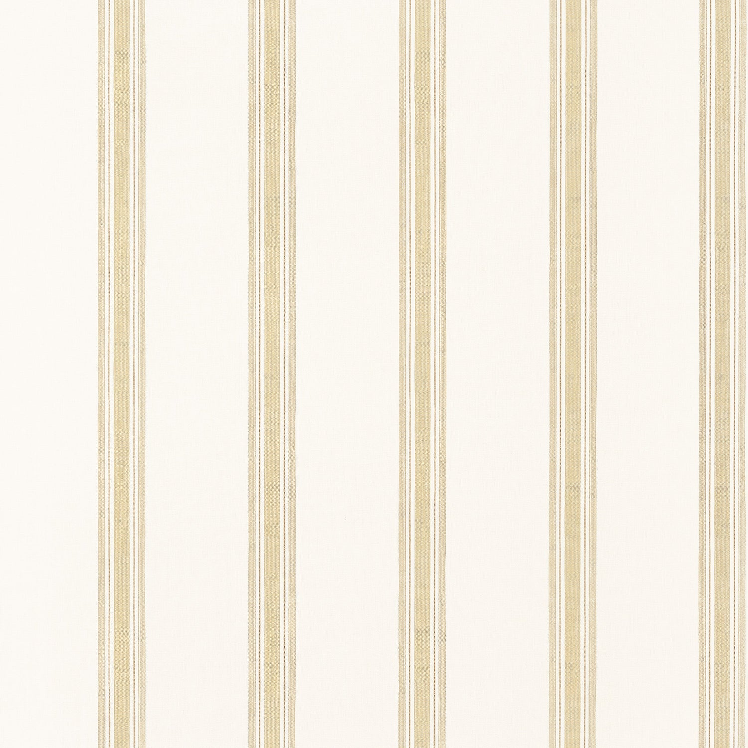 Beckley Stripe fabric in soft gold color - pattern number AT57818 - by Anna French in the Bristol collection