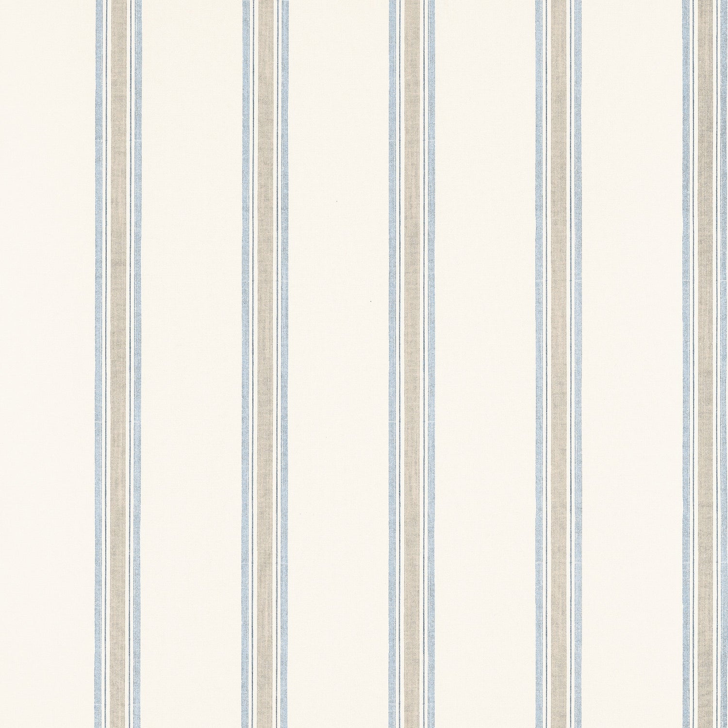 Beckley Stripe fabric in sky color - pattern number AT57823 - by Anna French in the Bristol collection