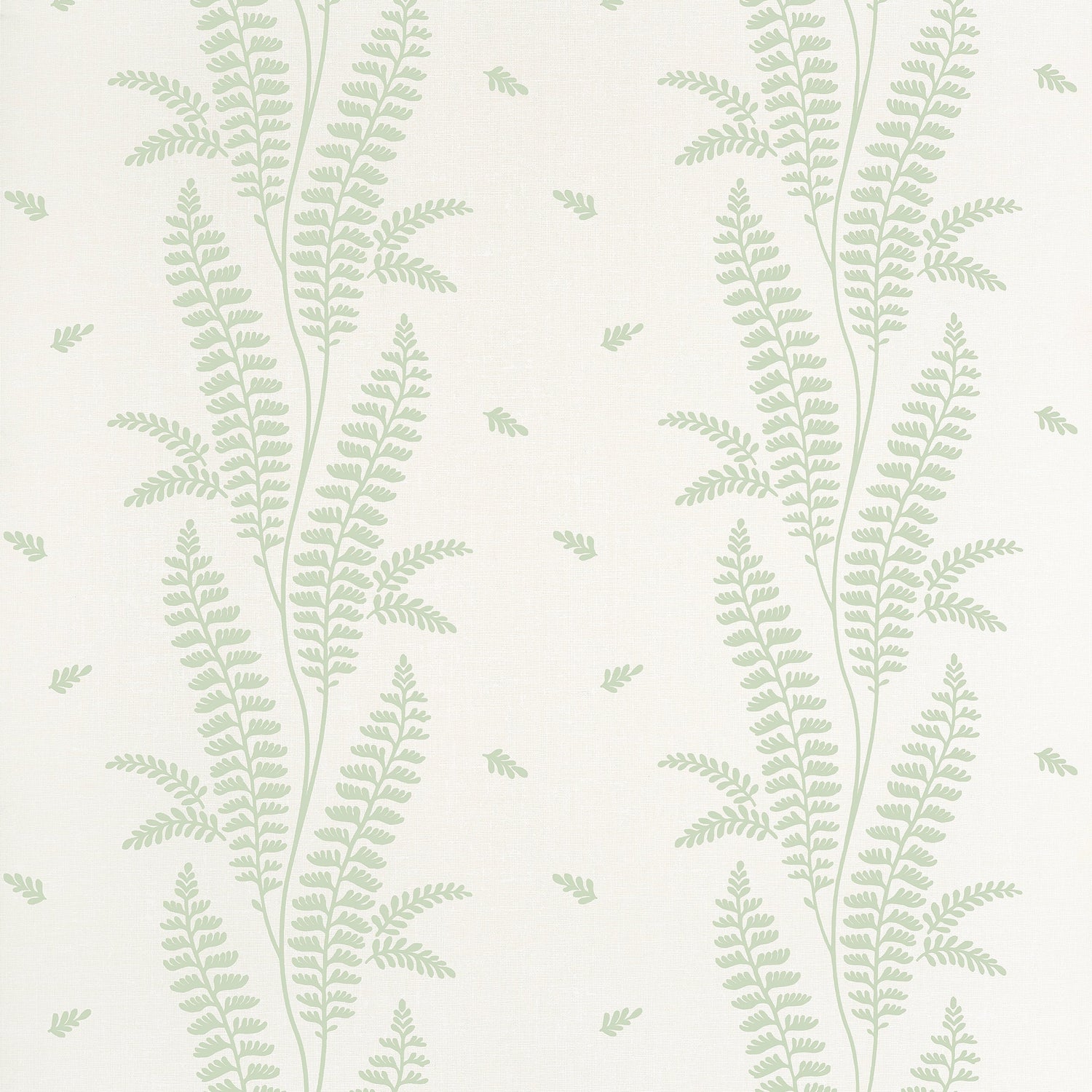 Ensbury Fern fabric in green color - pattern number AT57826 - by Anna French in the Bristol collection