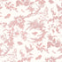 Newlands Toile fabric in blush color - pattern number AT57835 - by Anna French in the Bristol collection