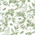Newlands Toile fabric in green color - pattern number AT57836 - by Anna French in the Bristol collection