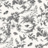 Newlands Toile fabric in black color - pattern number AT57838 - by Anna French in the Bristol collection