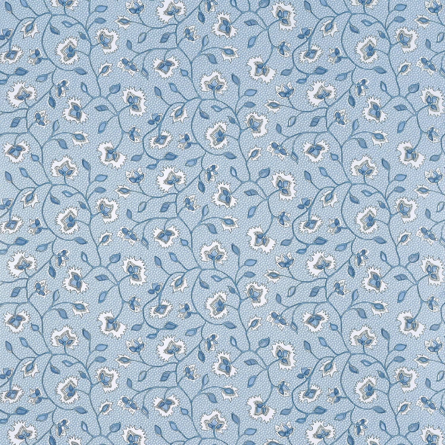 Chelsea wallpaper in blue color - pattern number AT57841 - by Anna French in the Bristol collection