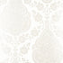Balmuccia Damask fabric in pearl color - pattern number AT57863 - by Anna French in the Bristol collection