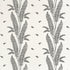Ensbury Fern fabric in black color - pattern number AT57884 - by Anna French in the Bristol collection