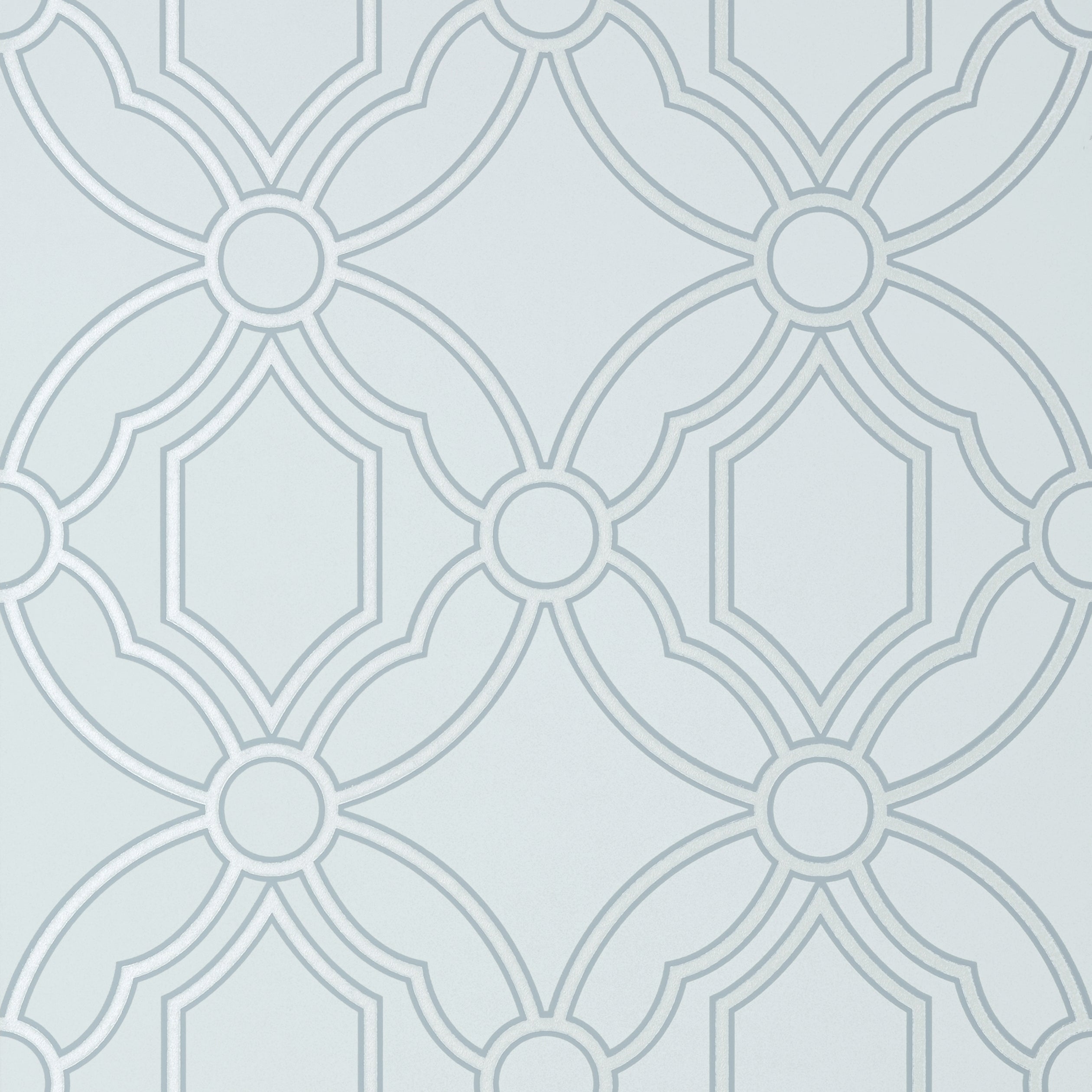 Roscoe wallpaper in aqua color - pattern number AT6125 - by Anna French in the Serenade collection