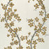 St Albans Grove wallpaper in metallic gold on pearl color - pattern number AT6157 - by Anna French in the Serenade collection