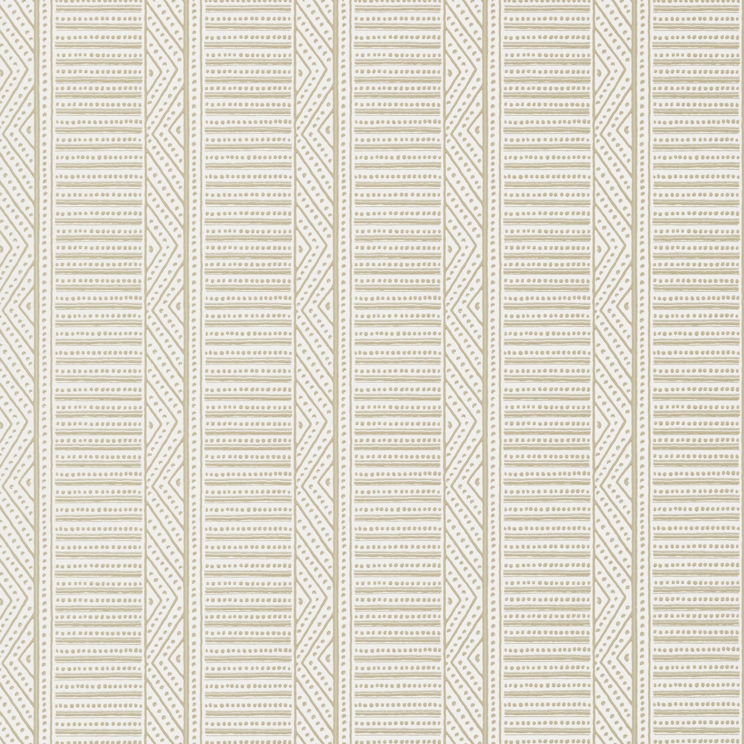 Montecito Stripe fabric in beige color - pattern number AT78719 - by Anna French in the Palampore collection