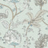 Kalamkari Vine fabric in robins egg color - pattern number AT78737 - by Anna French in the Palampore collection