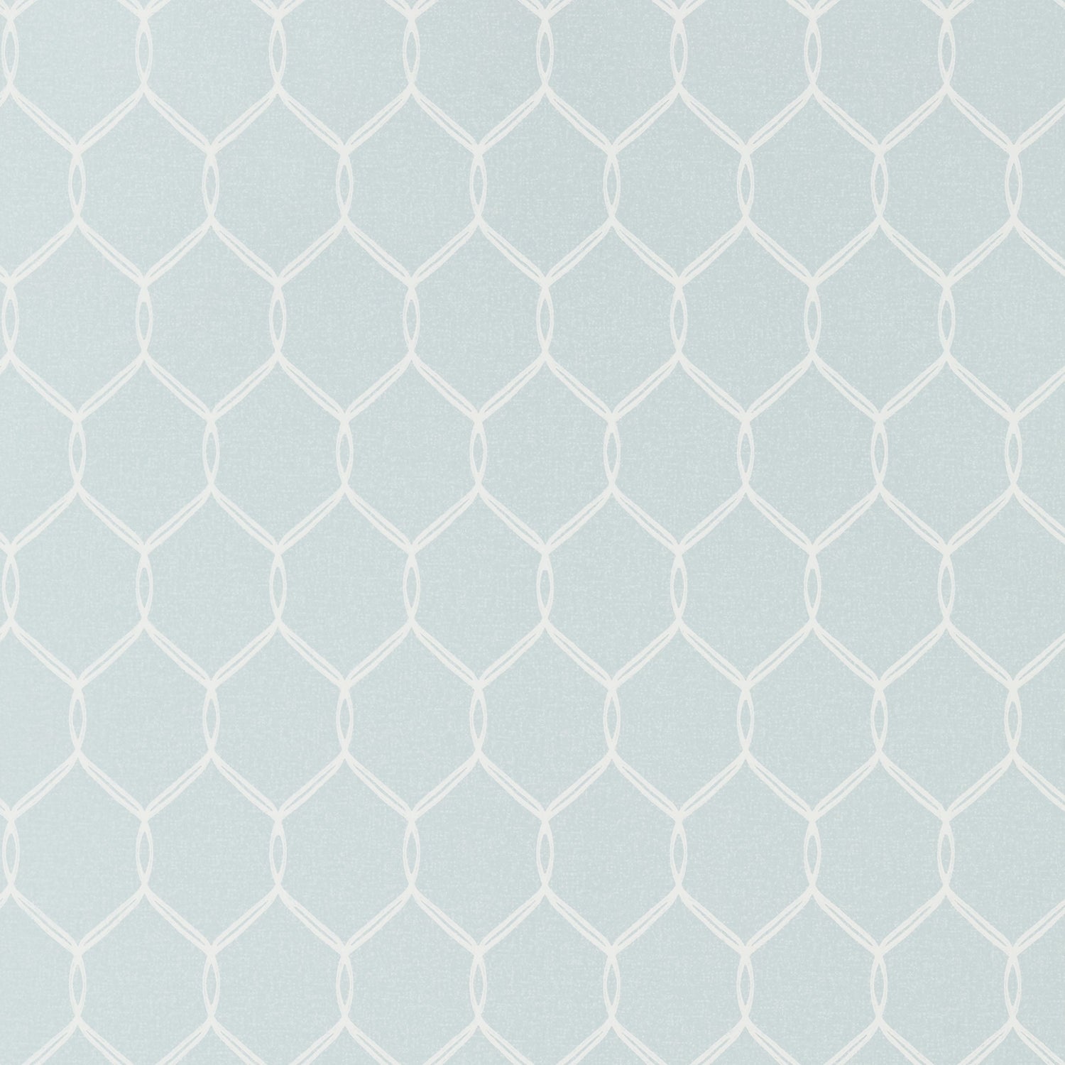 Leland Trellis fabric in soft blue color - pattern number AT79147 - by Anna French in the Small Scale collection