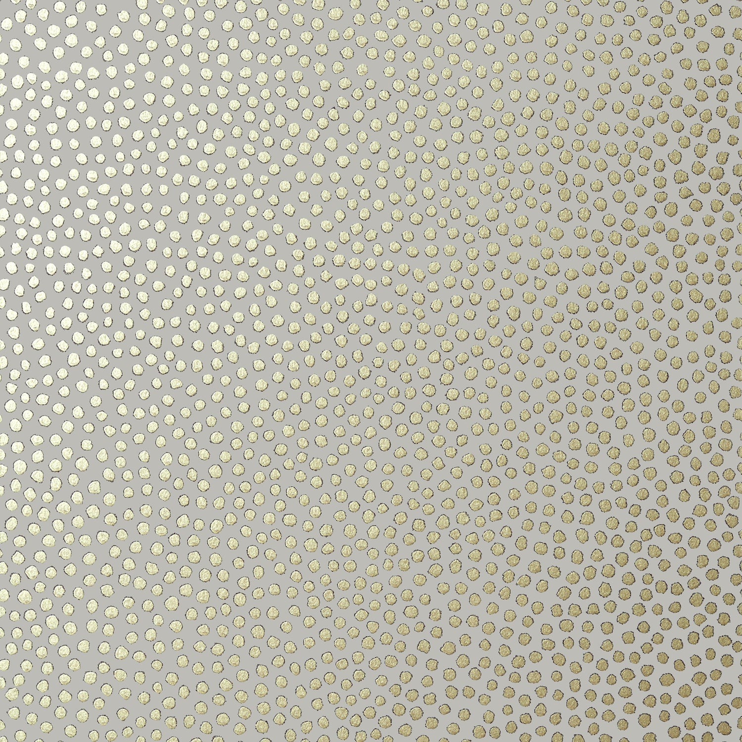 Davis Dot wallpaper in metallic gold on pewter color - pattern number AT79164 - by Anna French in the Small Scale collection