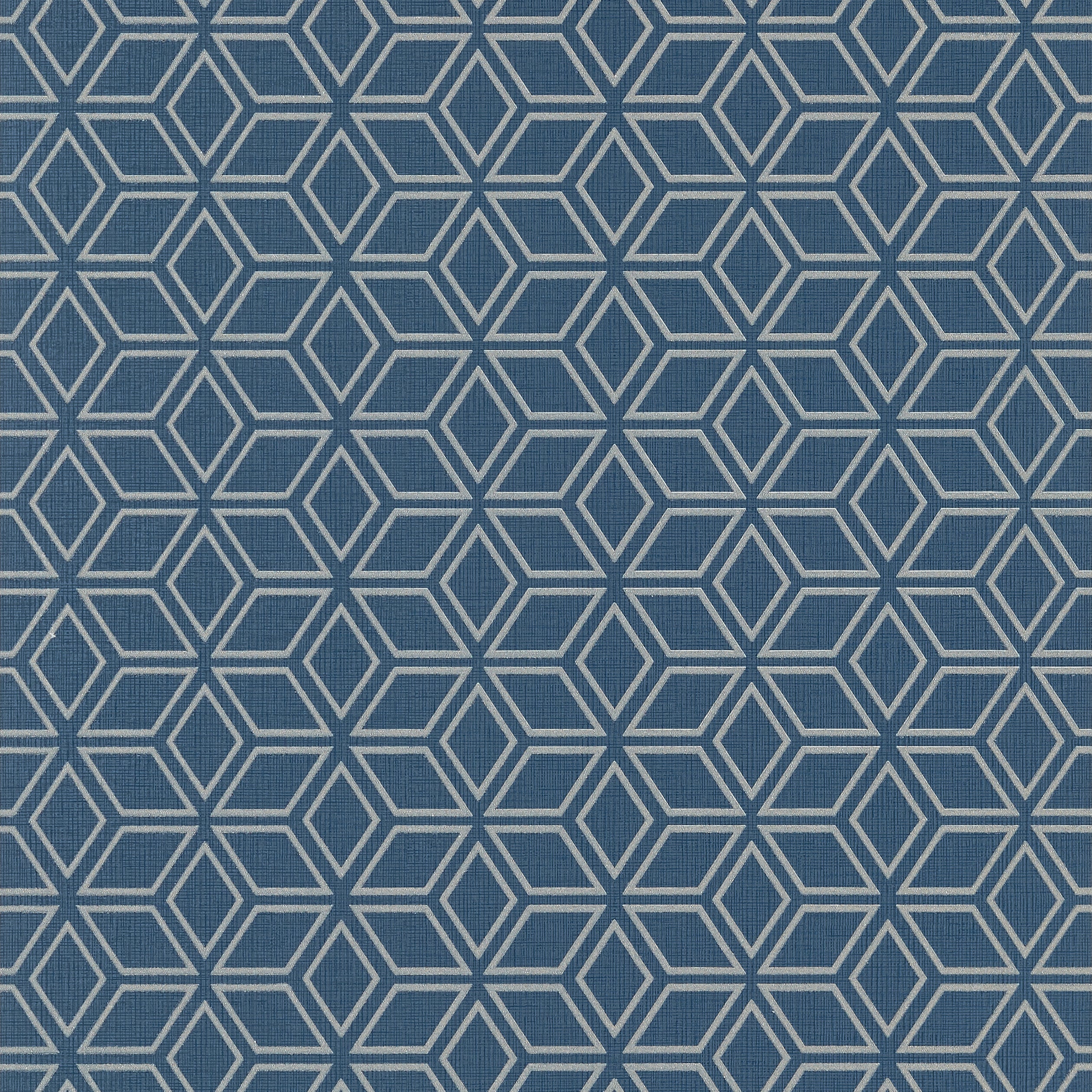 Legrelle Bead wallpaper in navy color - pattern number AT79172 - by Anna French in the Small Scale collection