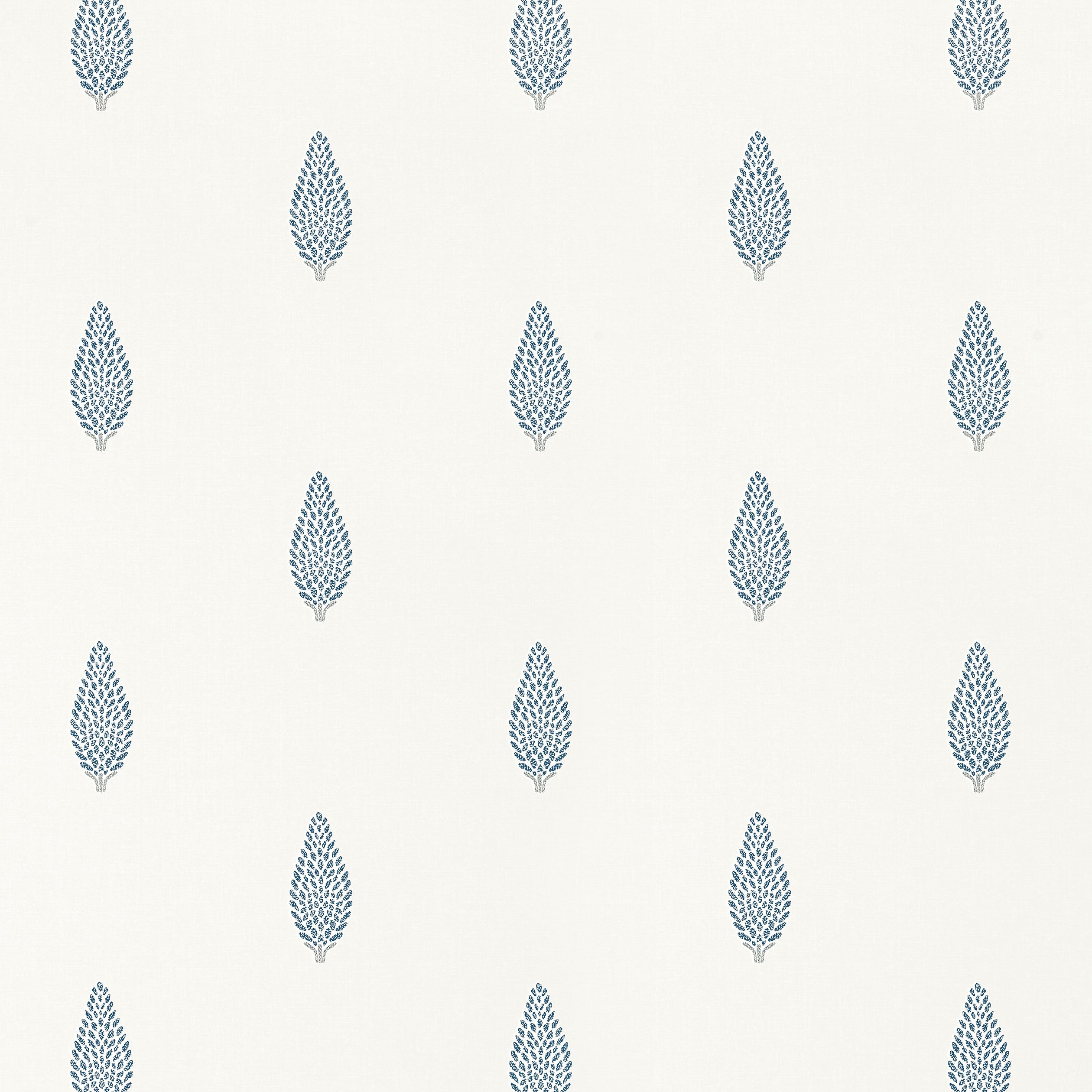 Manor wallpaper in navy color - pattern number AT79184 - by Anna French in the Small Scale collection