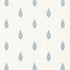 Manor wallpaper in navy color - pattern number AT79184 - by Anna French in the Small Scale collection
