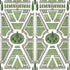 Aerial Garden fabric in green color - pattern number AT9599 - by Anna French in the Savoy collection
