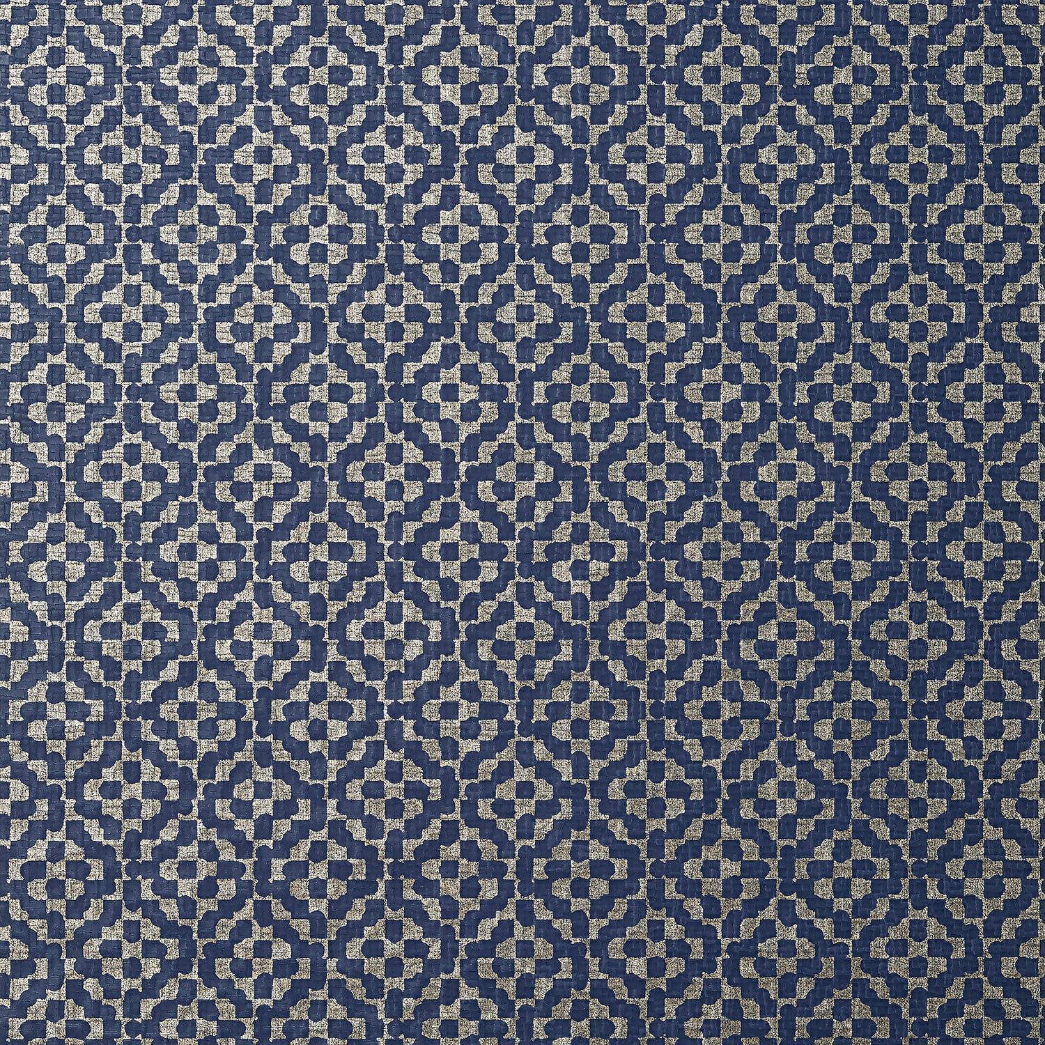 Riva fabric in navy color - pattern number AT9608 - by Anna French in the Savoy collection
