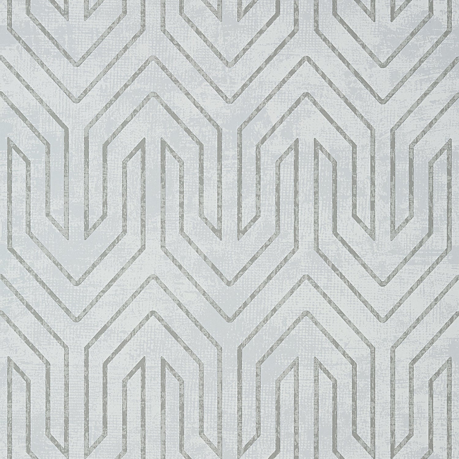 Colburn Chevron fabric in spa blue color - pattern number AT9612 - by Anna French in the Savoy collection