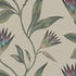 Cleo Vine fabric in plum and blue color - pattern number AT9617 - by Anna French in the Savoy collection