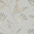 Cleo Vine fabric in spa blue on grey color - pattern number AT9619 - by Anna French in the Savoy collection