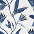 Cleo Vine fabric in blue and white color - pattern number AT9621 - by Anna French in the Savoy collection