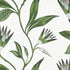 Cleo Vine fabric in green and white color - pattern number AT9622 - by Anna French in the Savoy collection