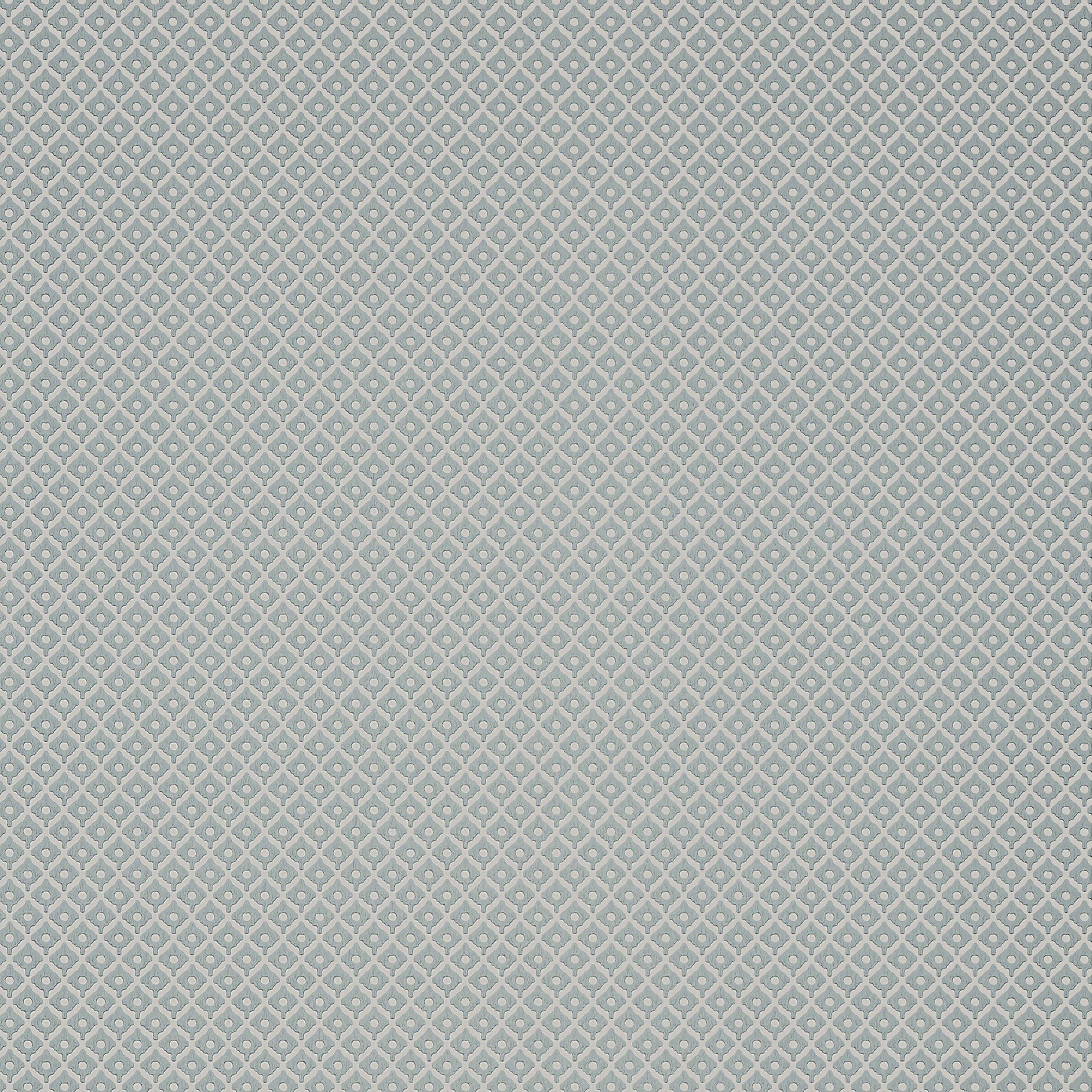 Petit Arbre wallpaper in spa blue on flax color - pattern number AT9633 - by Anna French in the Savoy collection