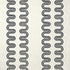 Herriot Way fabric in black on flax color - pattern number AT9637 - by Anna French in the Savoy collection