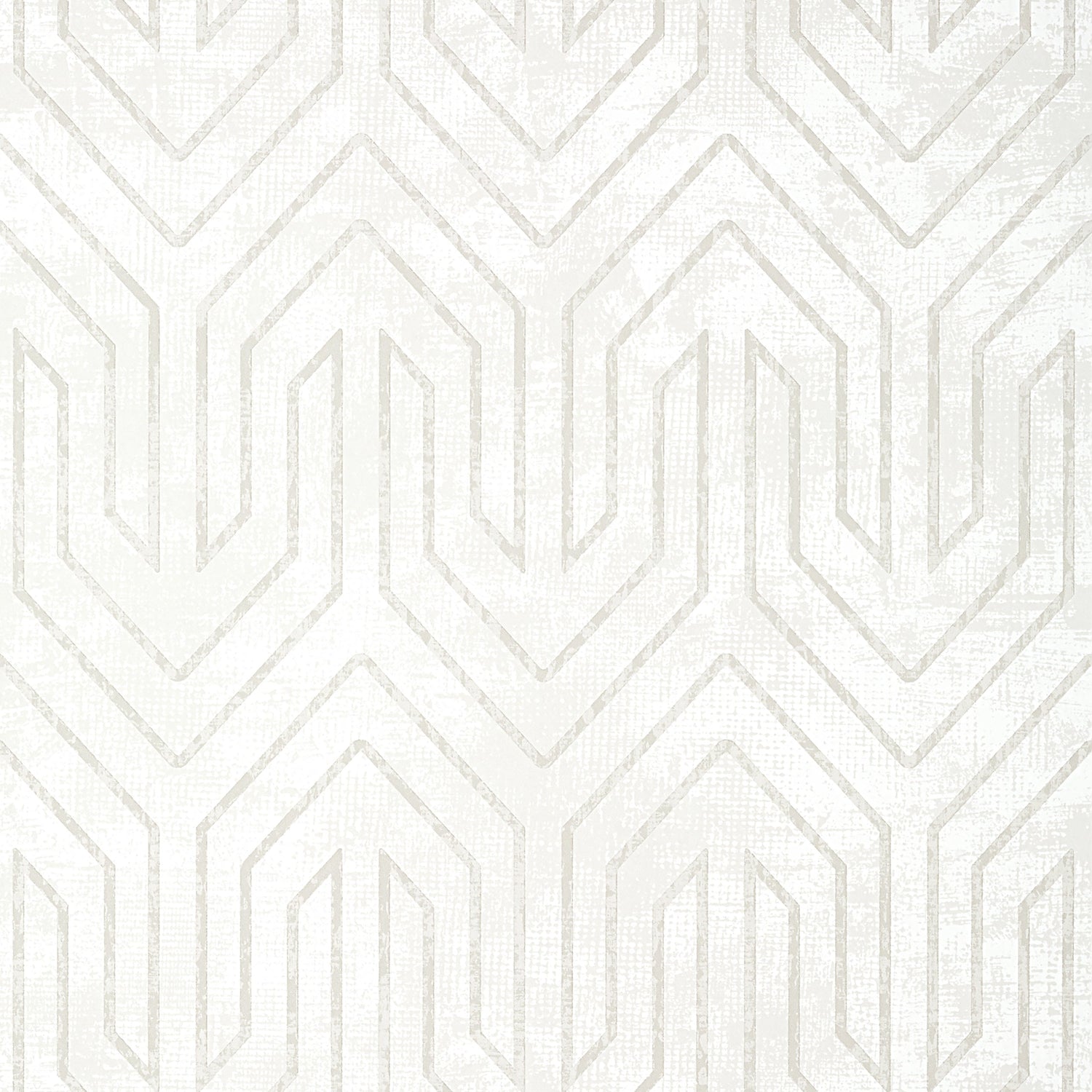 Colburn Chevron fabric in neutral color - pattern number AT9668 - by Anna French in the Savoy collection