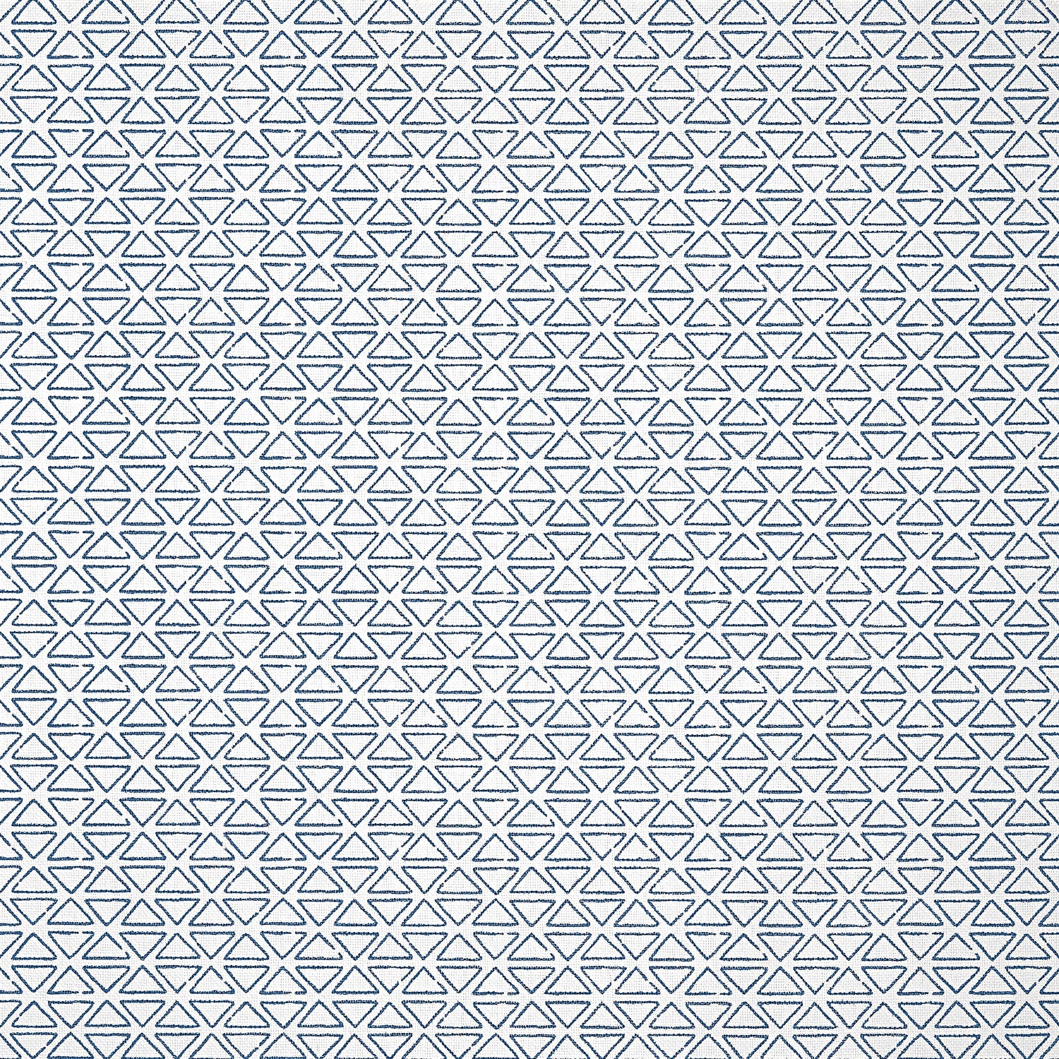 Pyramid wallpaper in navy on white color - pattern number AT9693 - by Anna French in the Savoy collection