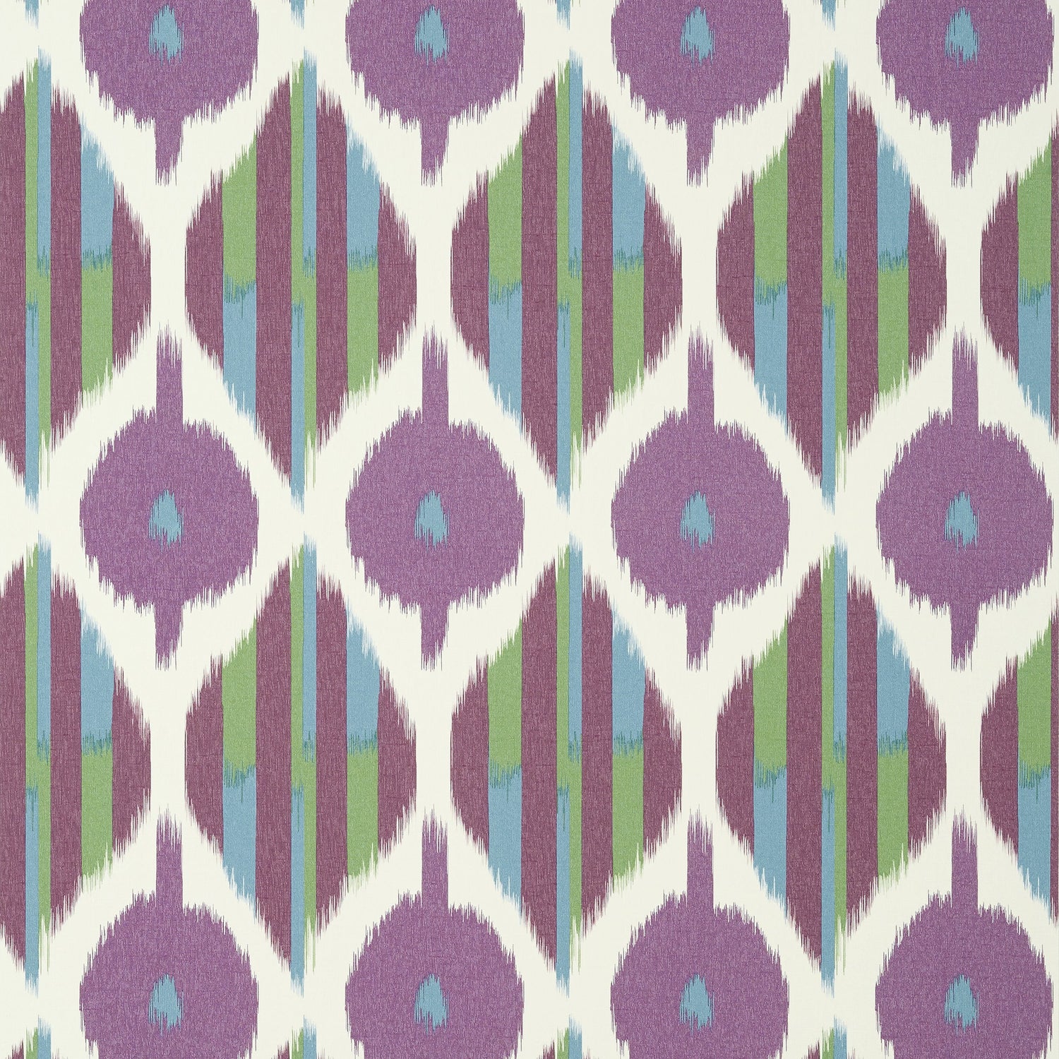 Kimono fabric in eggplant color - pattern number AT9852 - by Anna French in the Nara collection