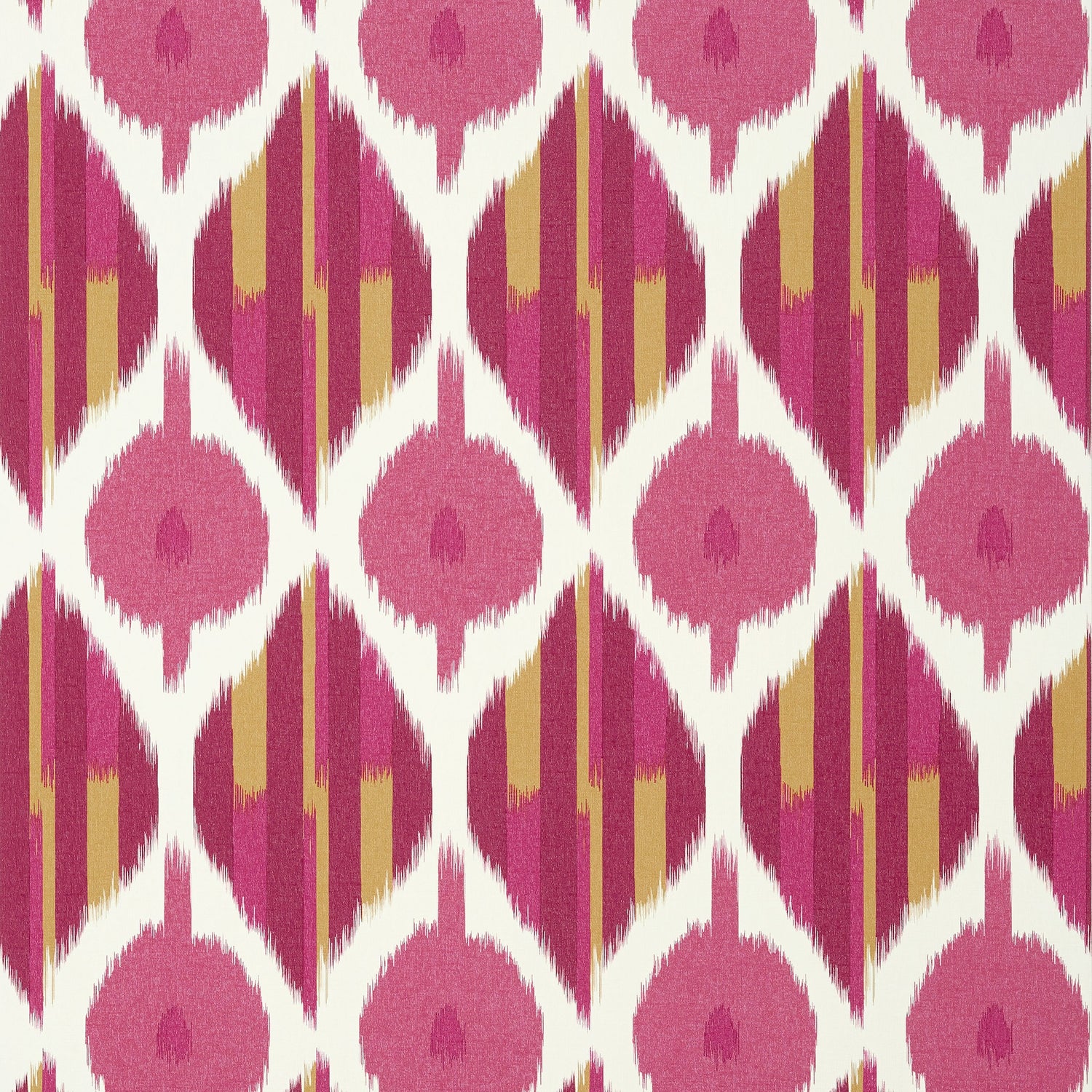 Kimono fabric in fuchsia color - pattern number AT9853 - by Anna French in the Nara collection