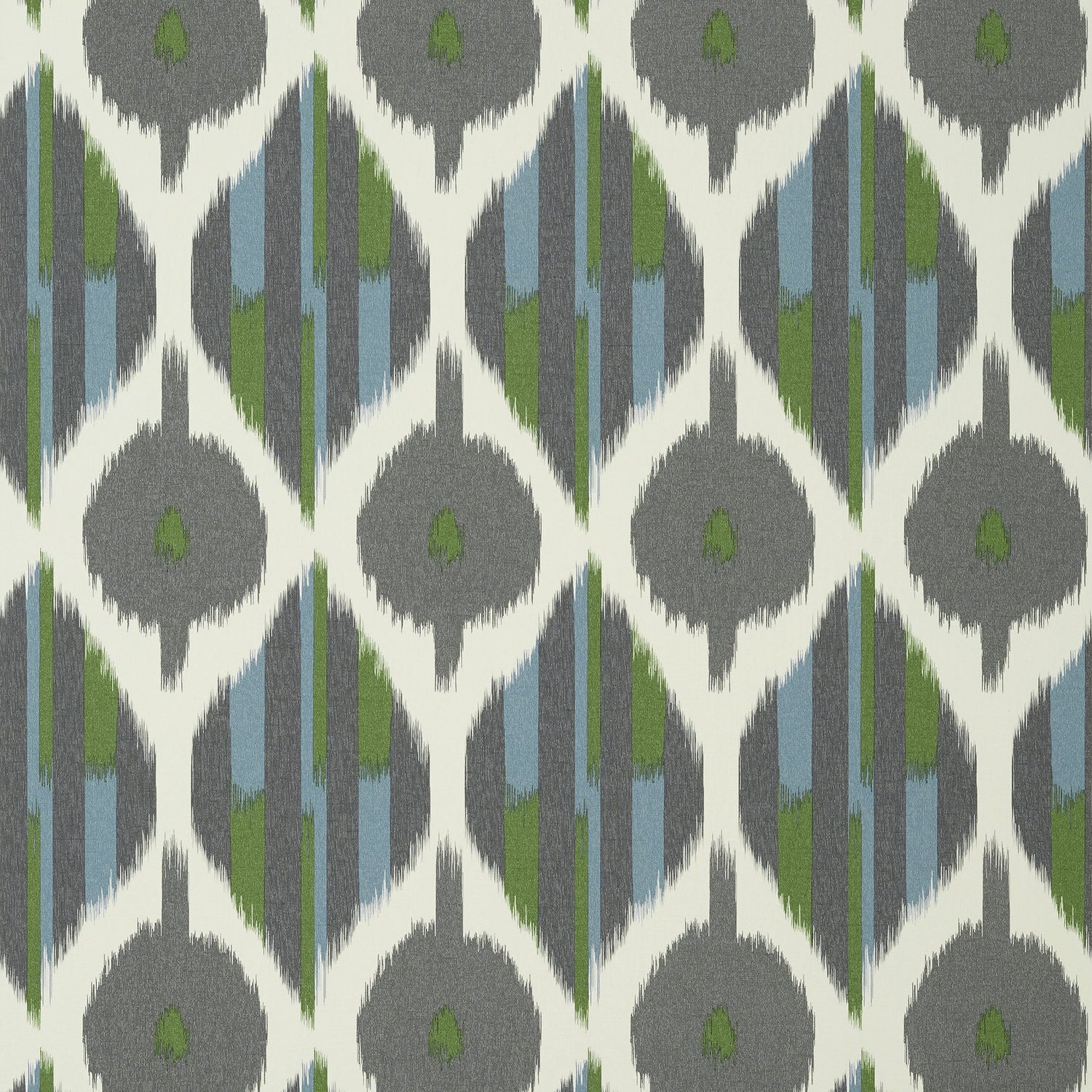 Kimono fabric in grey color - pattern number AT9854 - by Anna French in the Nara collection