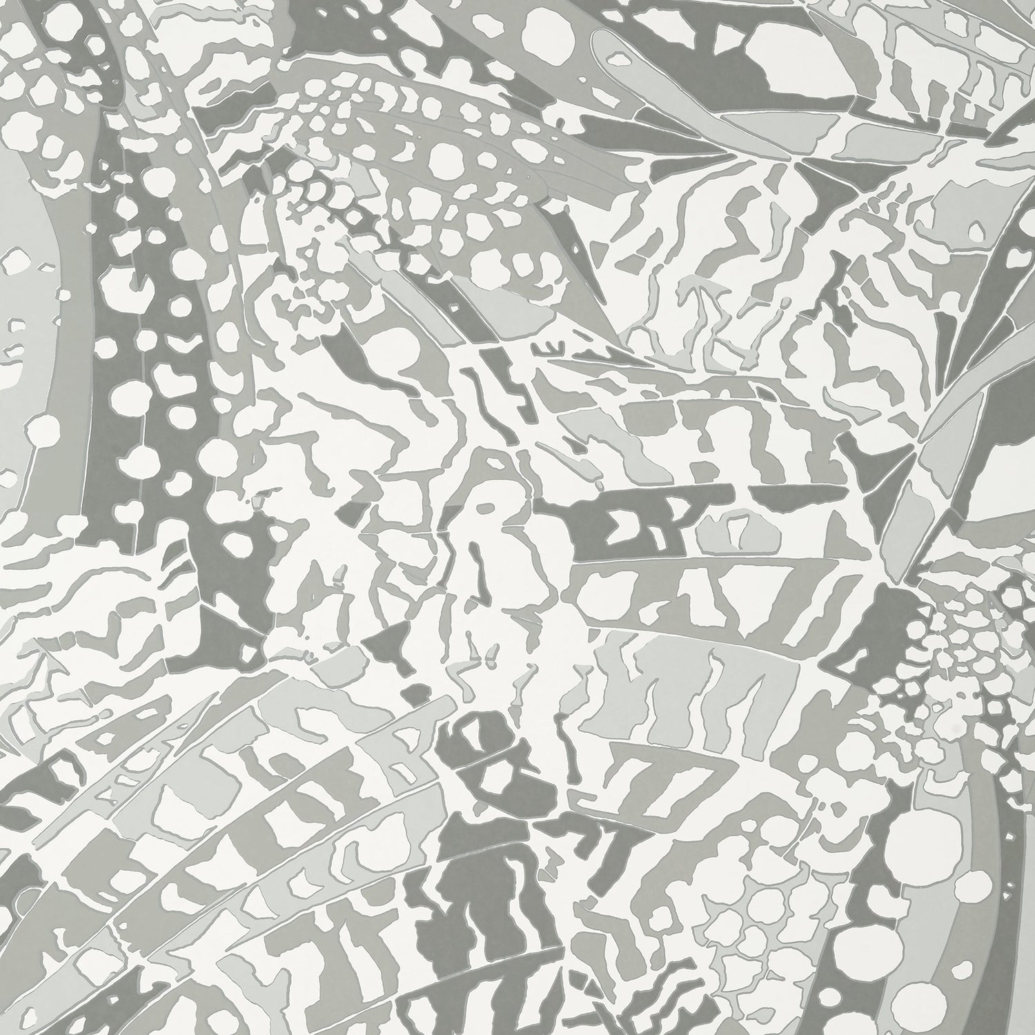 Puccini wallpaper in grey color - pattern number AT9858 - by Anna French in the Nara collection