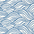 Waves fabric in blue color - pattern number AT9873 - by Anna French in the Nara collection