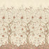 La Bourdonnais 1 Panel Mural in red color - pattern number ATM10773 - by Thibaut in the Clermont collection