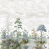 Cumbria Mural mural in pale bl grn on pearl color - pattern number ATM16154 - by Anna French in the Belvedere collection