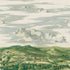 Whitcombe Park mural in natural color - pattern number ATM57888 - by Anna French in the Bristol collection